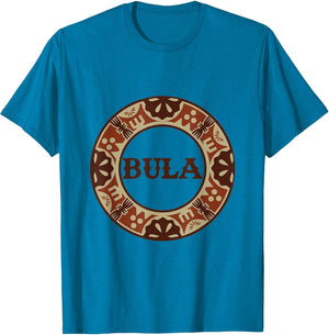 Fiji Flag Bula Vinaka MASI Kesakesa Print Fijian Authentic