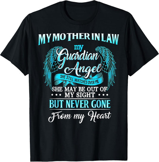 My Mother in Law My Guardian Angel Watches Over Me Memorial
