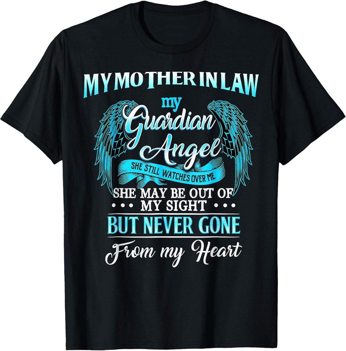My Mother in Law My Guardian Angel Watches Over Me Memorial