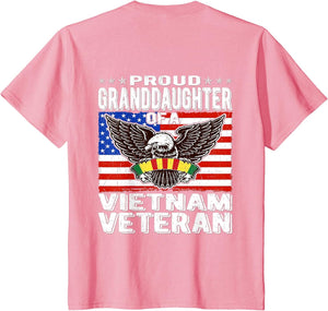 Granddaughter of Vietnam Veteran Patriotic Military Family