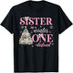 Sister in a Winter Onederland Birthday Girl Christmas Tree