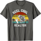 Reel Cool Realtor Fisherman Fishing Vintage Retro