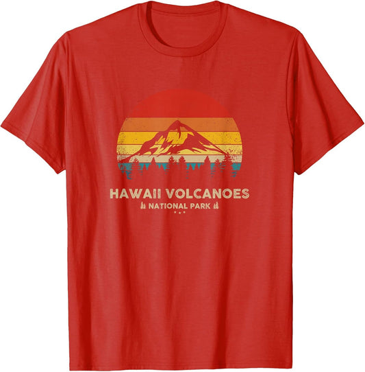 Hawaii Volcanoes - National Park Retro Souvenir