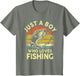Funny Fishing for Boys Kids Just A Boy Who Loves Fishing