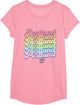 NBA Portland Trail Blazers Pastel Rainbow Pride Stack