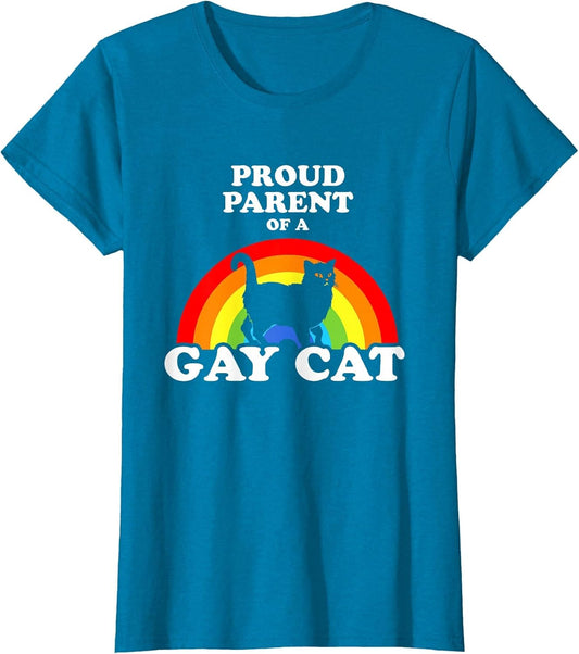 Proud Parent of A Gay Cat - LGBT Cats Pride