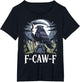 Gothic Grim Reaper Raven on Coffin Dark F-Caw-F Black Crow