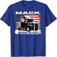 Mack Trucks Born Ready Semi with American Flag Trucker
