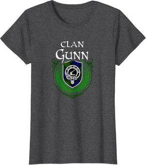 Clan Gunn Surname Scottish Clan Crest Tartan Badge