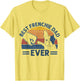 Vintage Best Frenchie Dad Ever Bump Fit Dog Dad Fathers Day