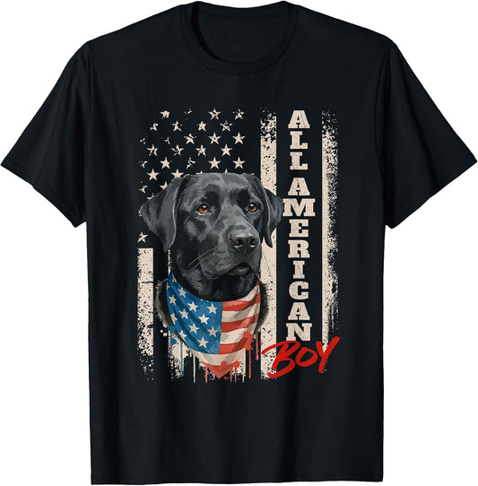 All American Boy - Lab Hunting Labrador Hunting Dog
