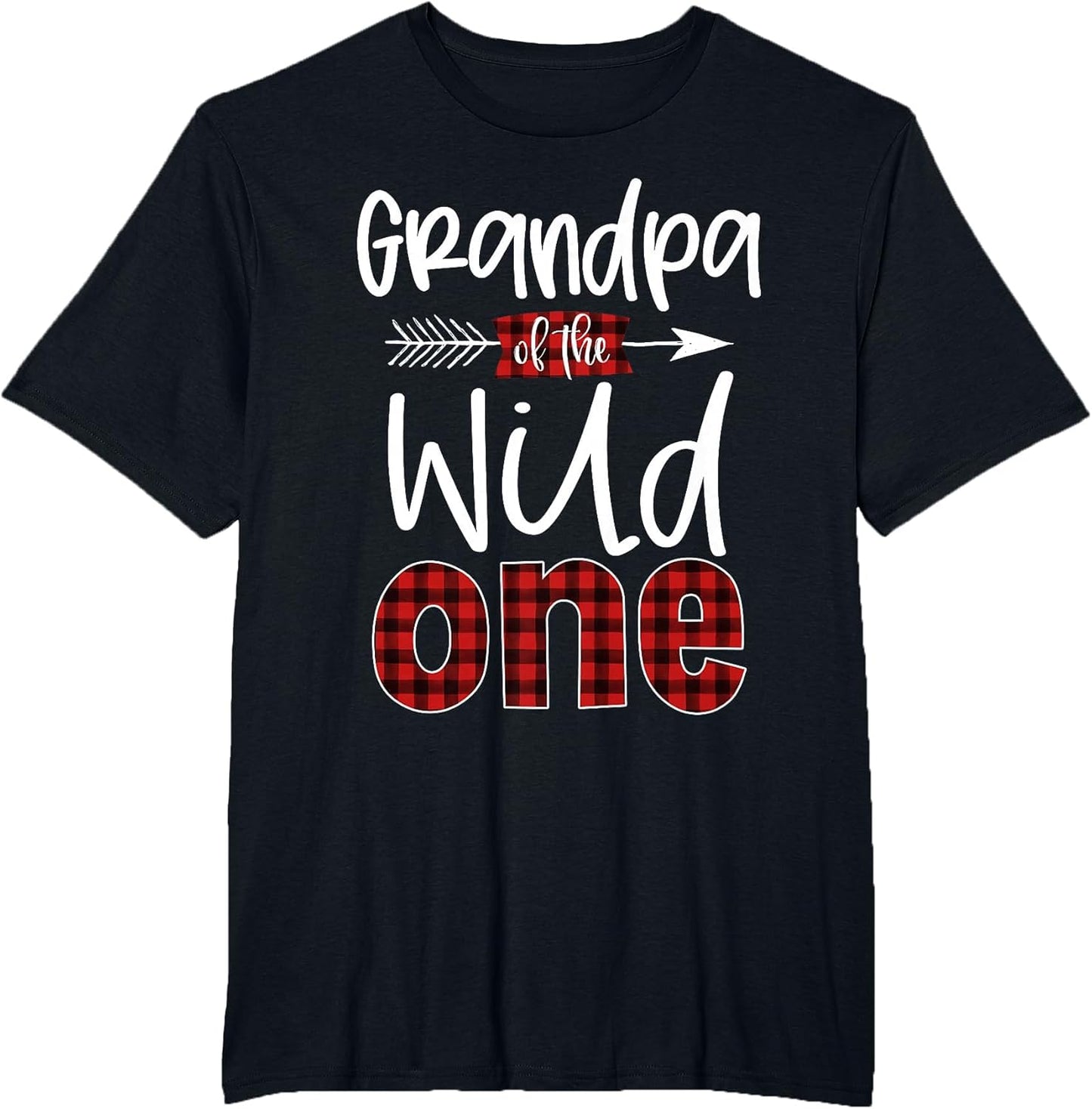 Grandpa of The Wild One Shirt Plaid Lumberjack 1st Birthday