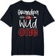 Grandpa of The Wild One Shirt Plaid Lumberjack 1st Birthday