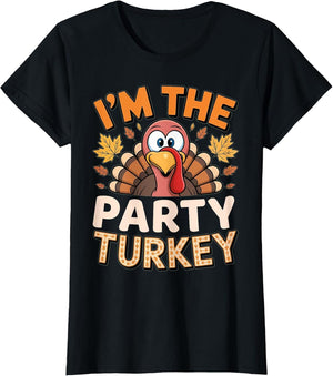 Thanksgiving Matching I'm The Party Turkey