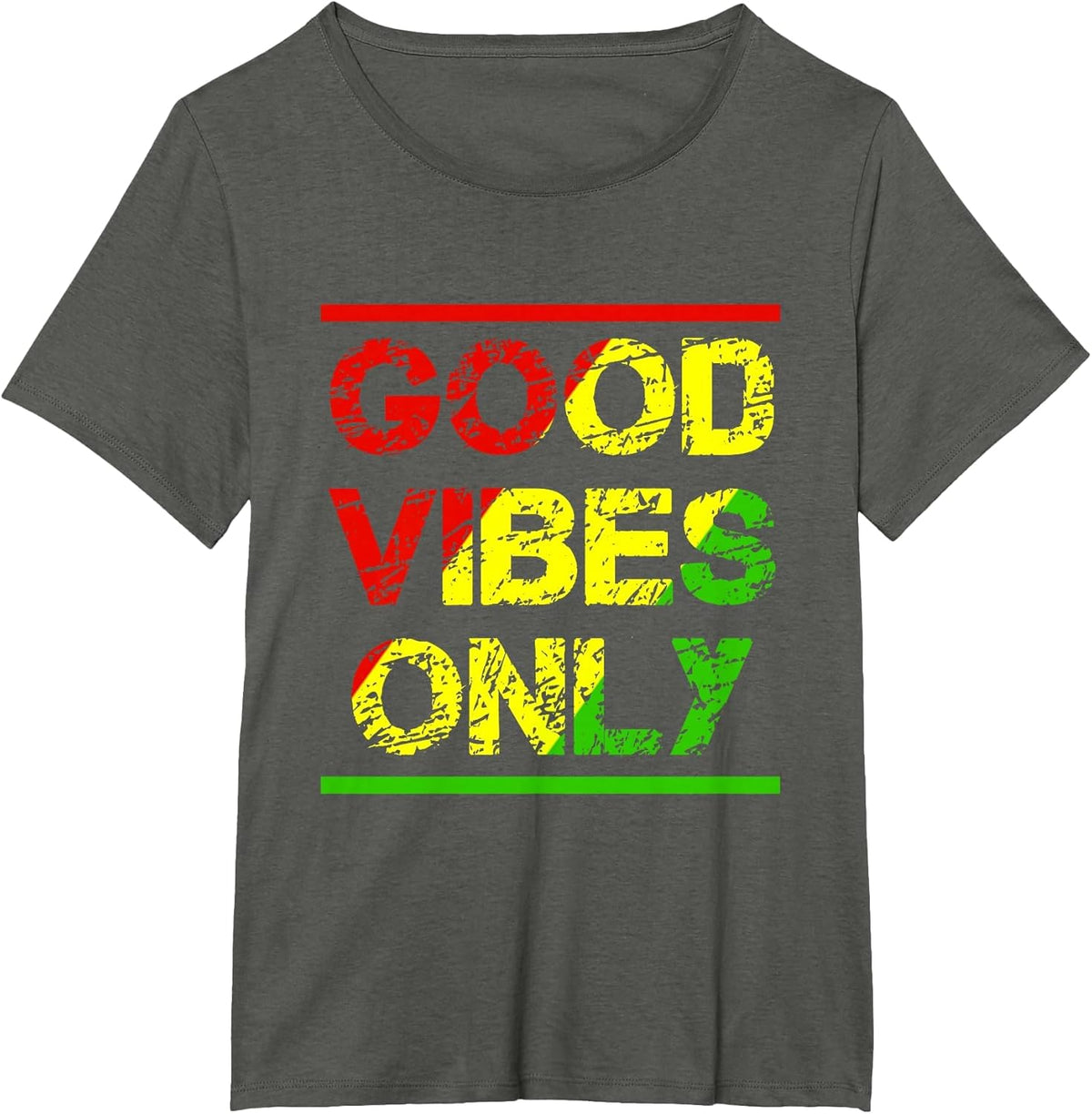 Reggae Good Vibes Only Rasta Design