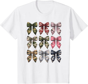 Camouflage Old Camo Bow Cute Country Hunting Women Girl