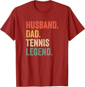 Tennis Player Husband Dad Tennis Legend Vintage