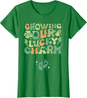 St Patrick's Day Pregnancy Growing Our Lucky Charm