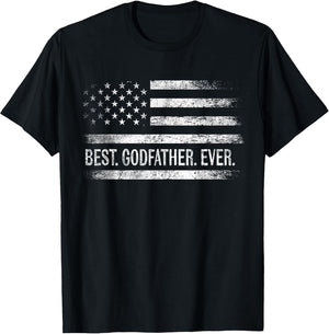Best Godfather Ever American Flag Gifts Godfather Father Day
