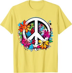 Peace Sign Symbol Flower Power Flowers 60s 70s