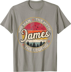 James The Man The Myth The Legend Personalized Name