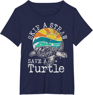 Skip A Straw Save A Turtle