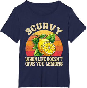 Scurvy When Life Doesn't Give You Lemons Vintage Fruit