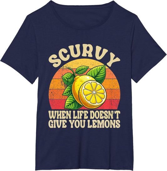 Scurvy When Life Doesn't Give You Lemons Vintage Fruit