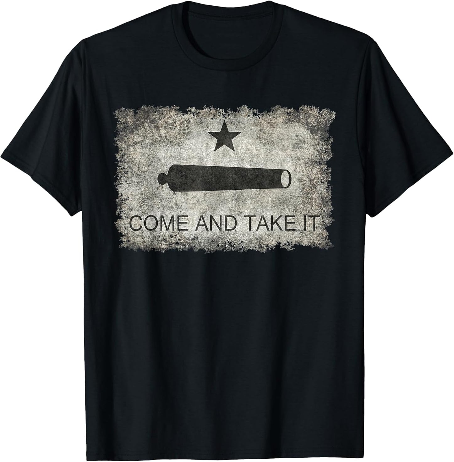 Historical Vintage Texas Come and Take it Flag T Shirt
