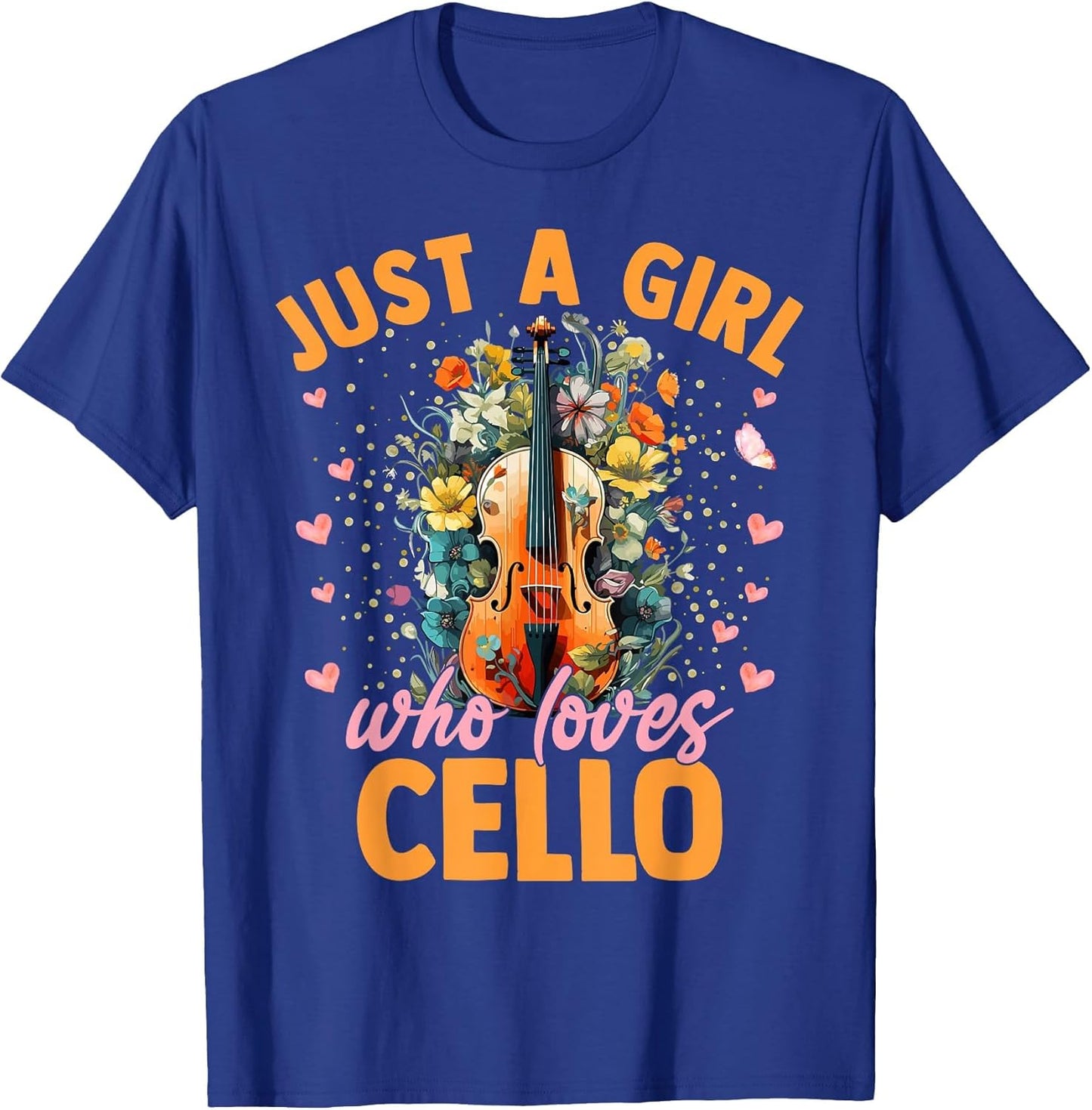 Cello Musical Girls Women Just A Girl Who Loves Cello