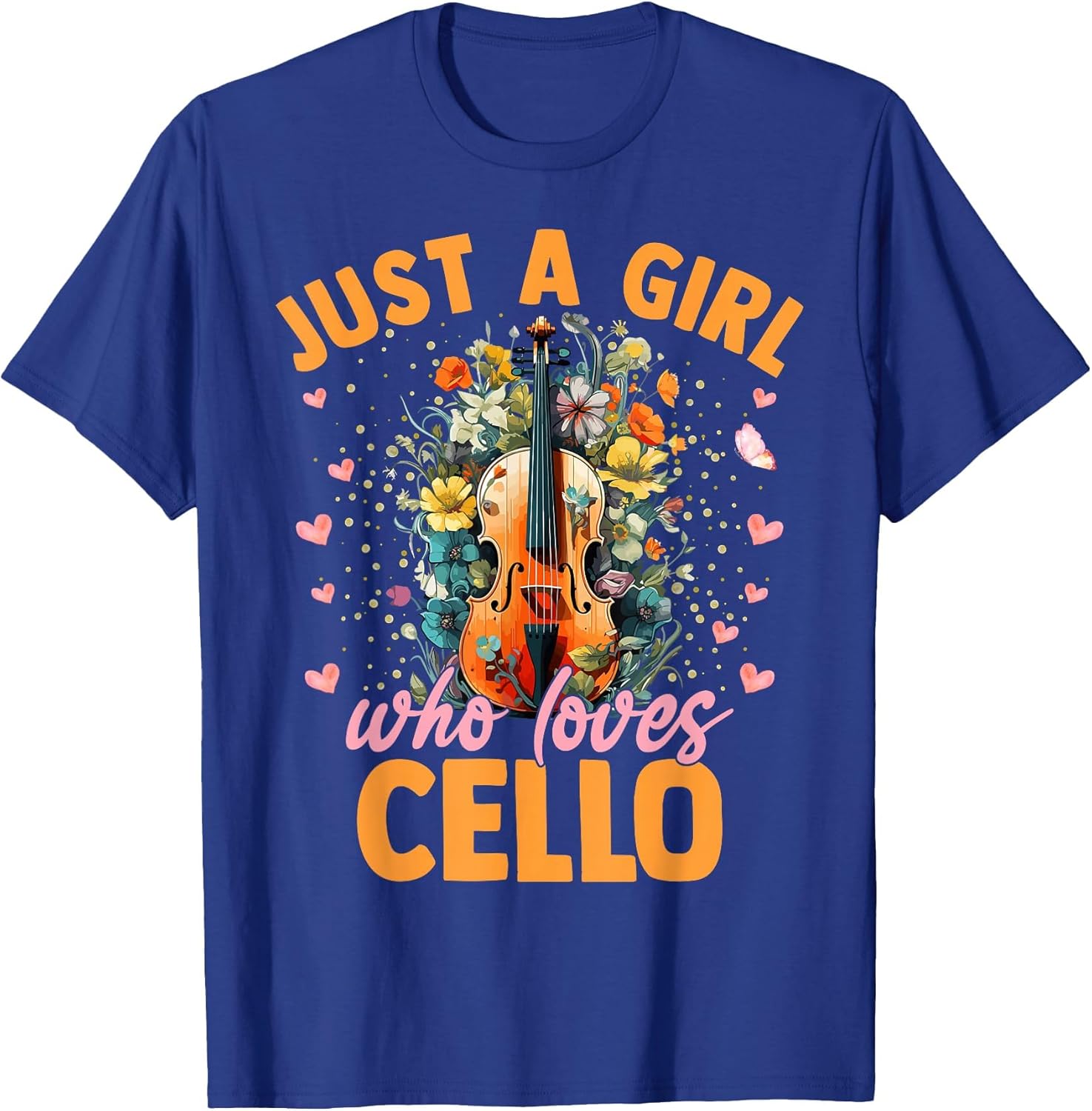Cello Musical Girls Women Just A Girl Who Loves Cello