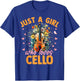 Cello Musical Girls Women Just A Girl Who Loves Cello