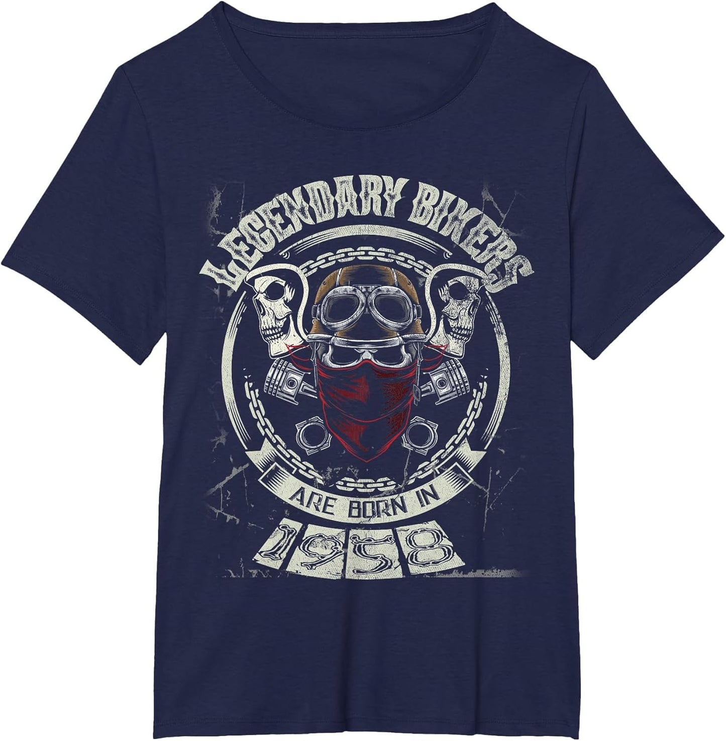 Legendary Bikers are Born in 1958 Biker Motorcycle