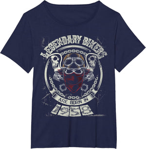 Legendary Bikers are Born in 1958 Biker Motorcycle