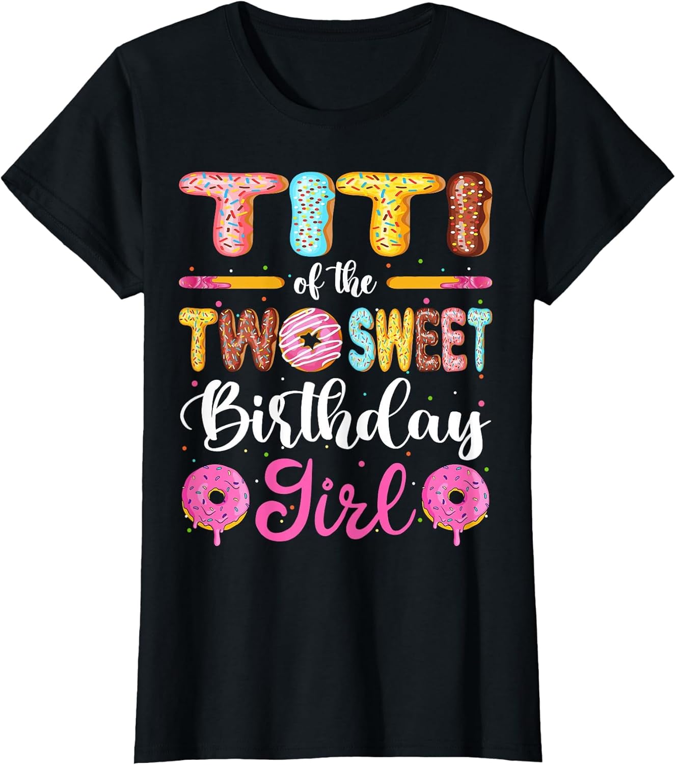 Titi of The Two Sweet Birthday Girl Donut 2nd Birthday