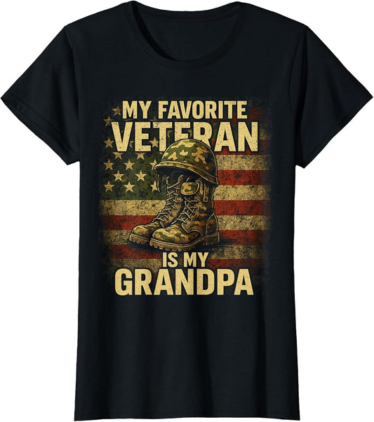 My Favorite Veteran is My Grandpa Veterans Day for Kids