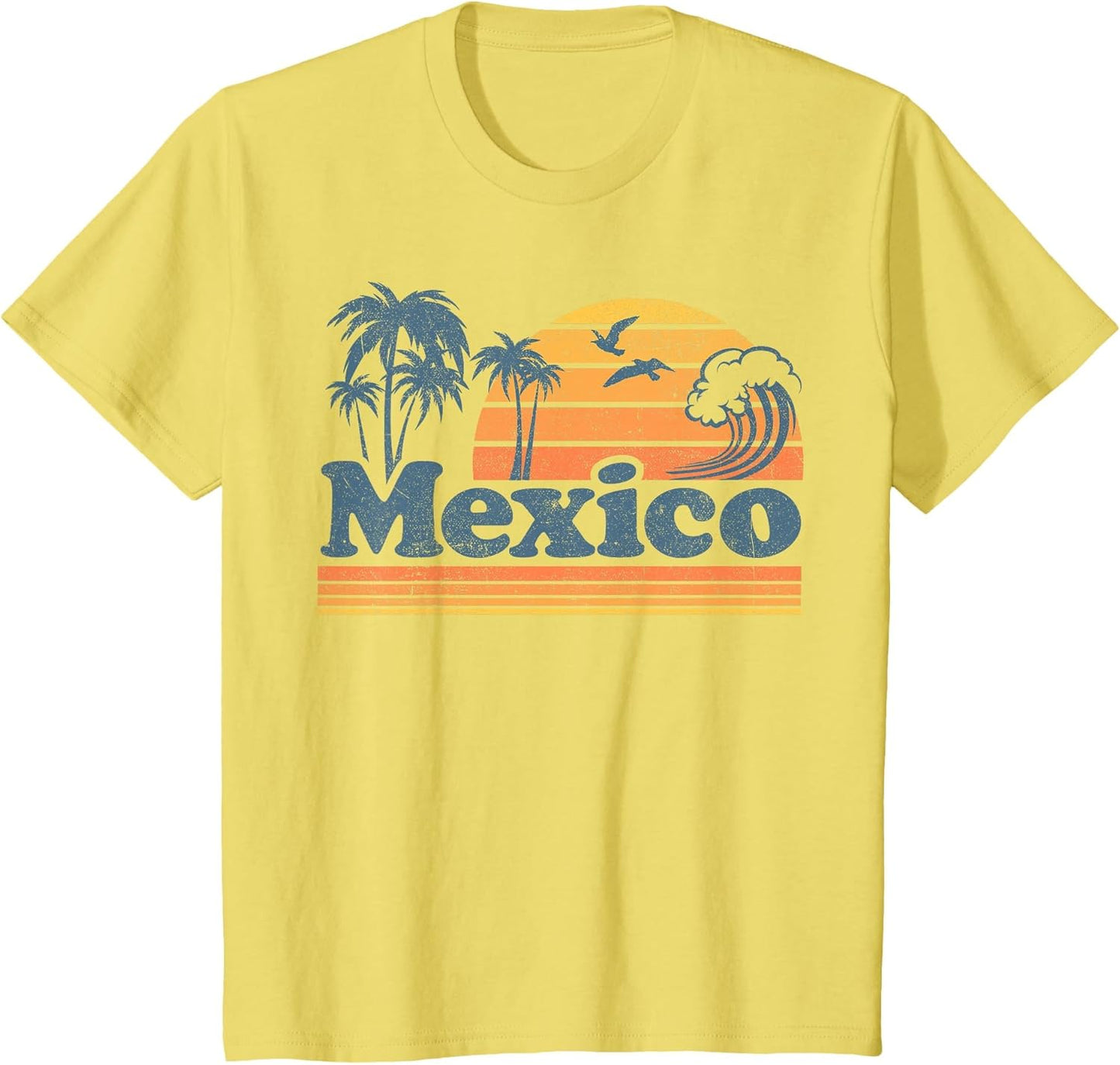 Mexico Beach Mexican Summer Vacation Sun Vintage 70's Retro