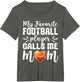 My Favorite Football Player Calls Me Mom for Mother's Day