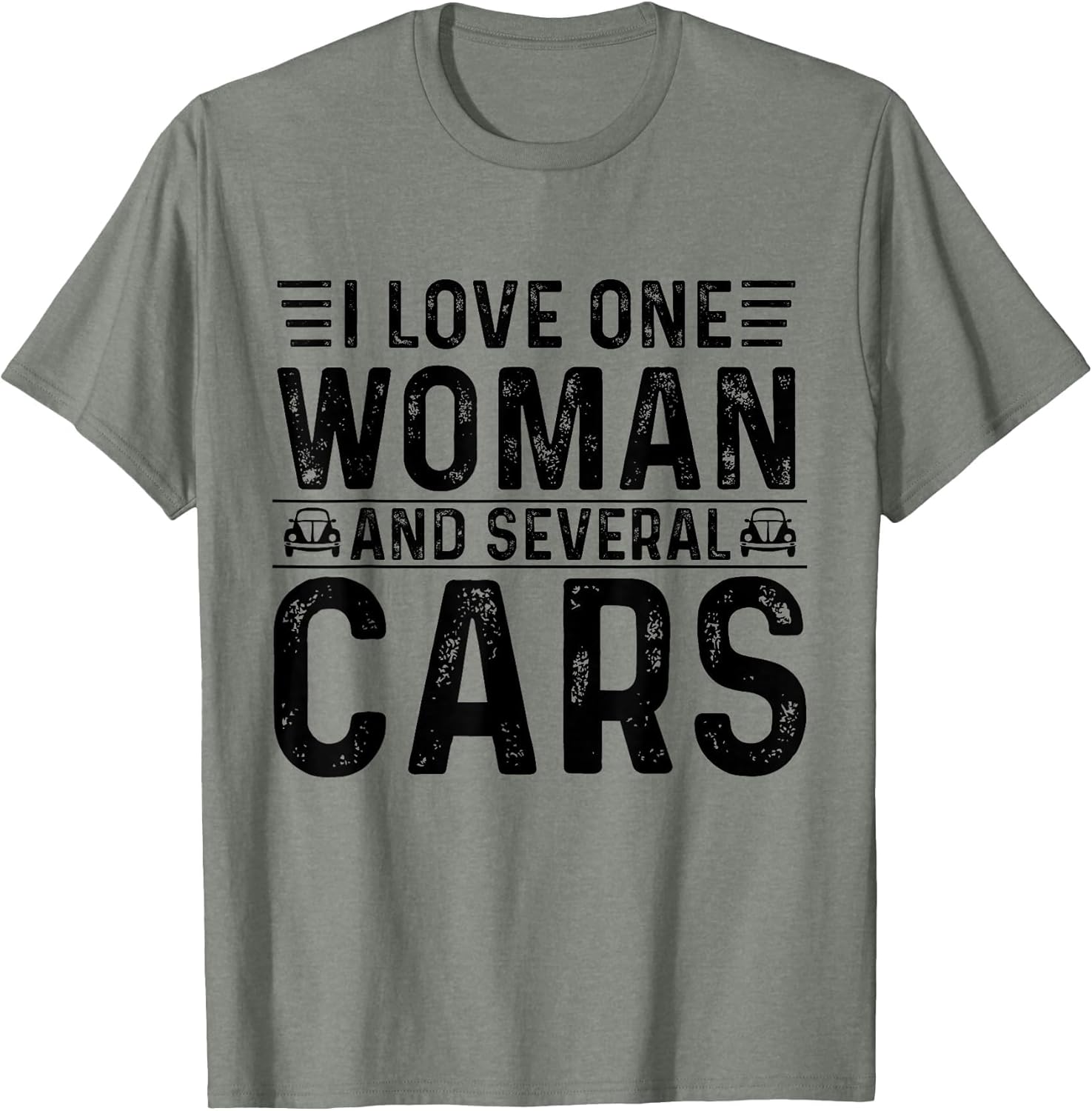 I Love One Woman and Several Cars Men Truck Tuning Mechanic