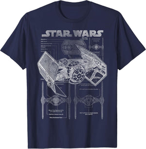 Star Wars TIE Fighter Blueprint Schematics