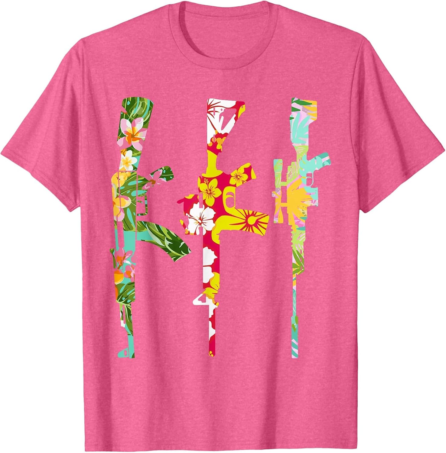 Tropical Gun Lover Firearm Beach Hawaiian Birthday AK AR 308