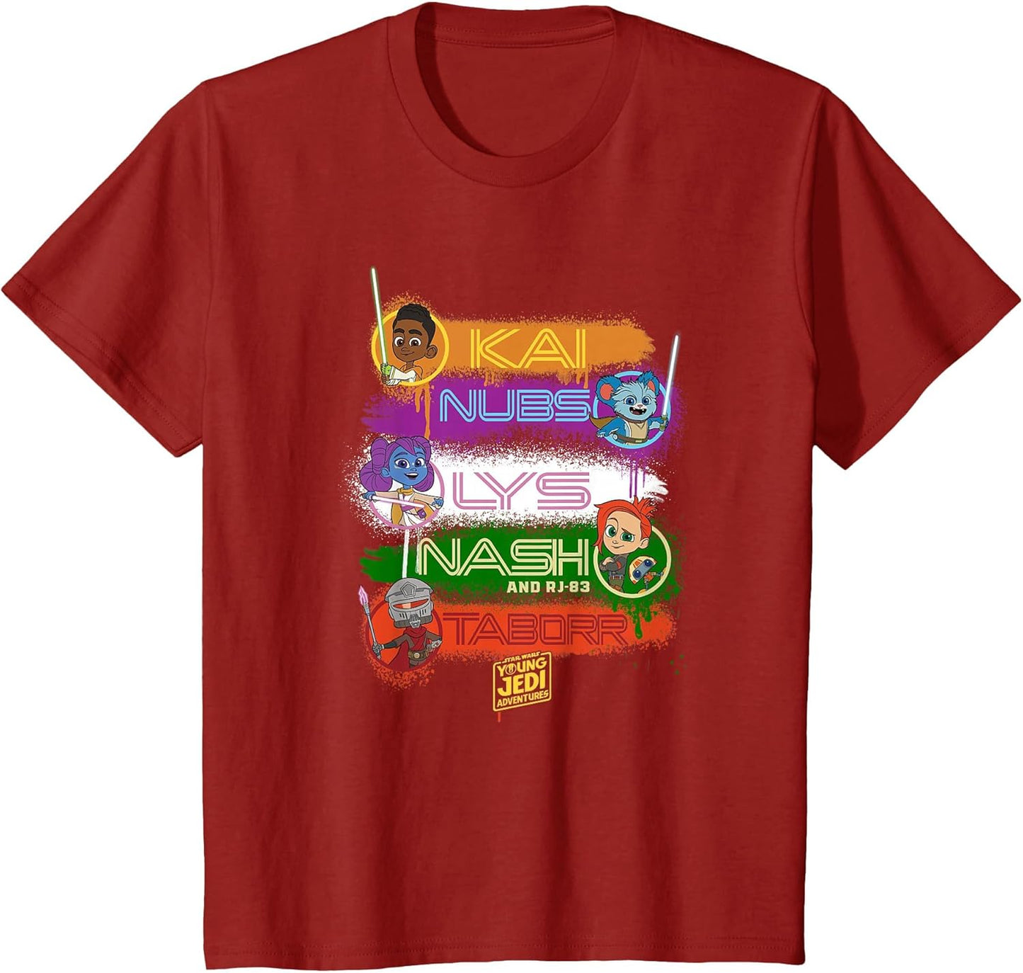 Star Wars: Young Jedi Adventures Color Name Stack
