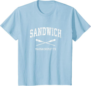 Sandwich Massachusetts Vintage Nautical Paddles Sports Oars