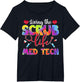 Living The Scrub Life Tie Dye Hippie Med Tech