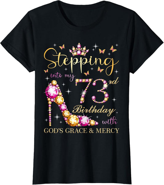 Stepping Into My 73rd Birthday with God's Grace & Mercy Cute