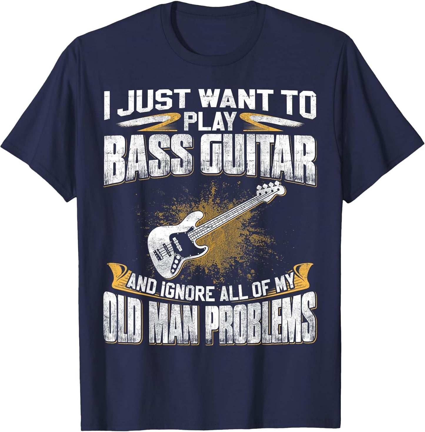 Just Want to Play Bass Guitar and Ignore Old Man Problems