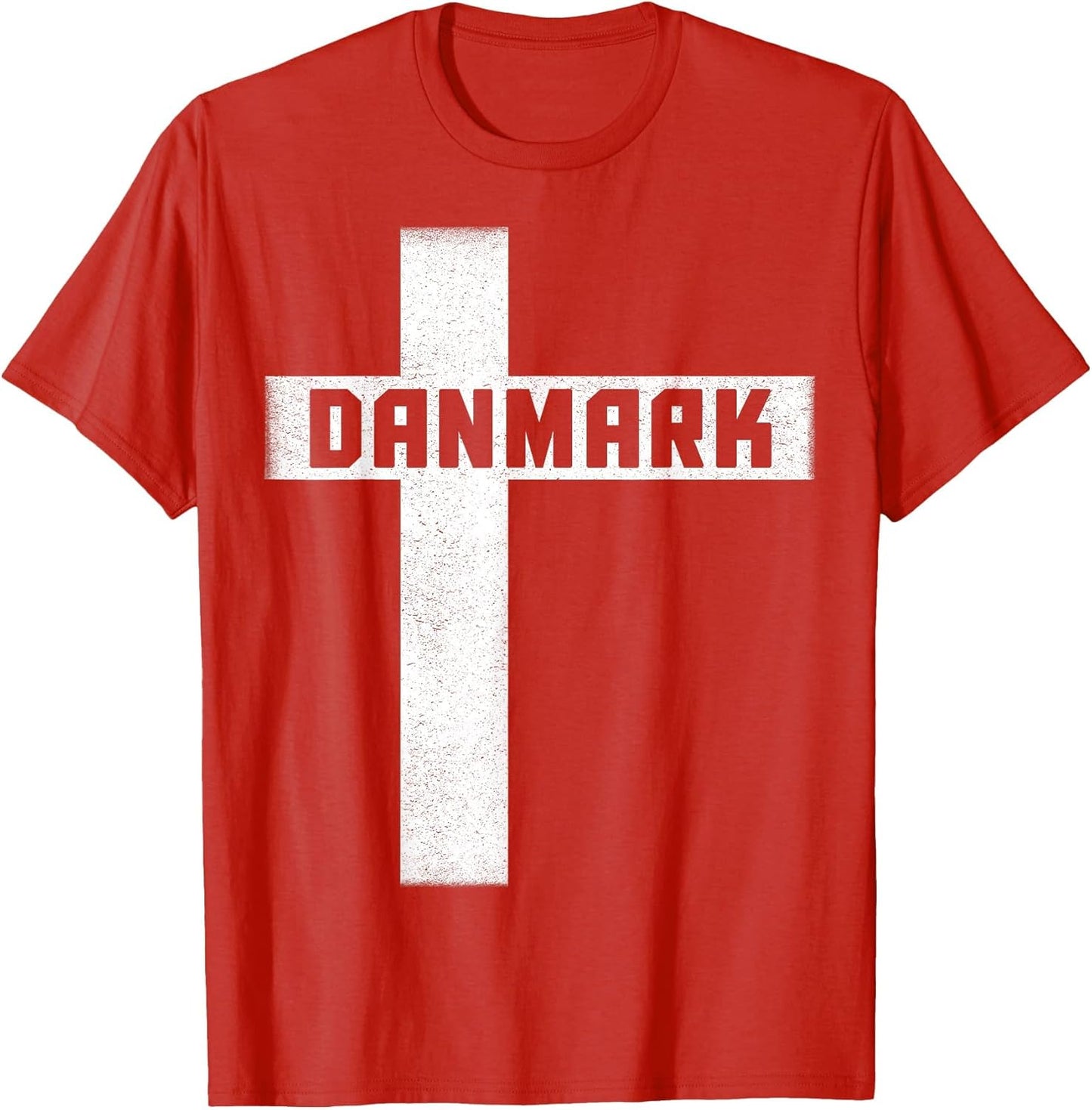 Danmark Flag Cross Design for Danish Pride Denmark Heritage