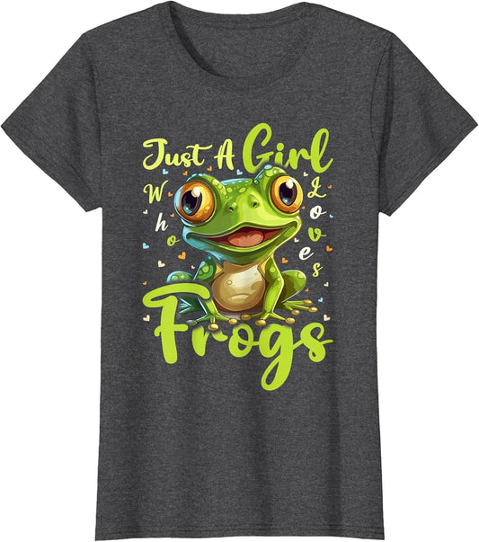Frog Lover Just A Girl Who Loves Frogs