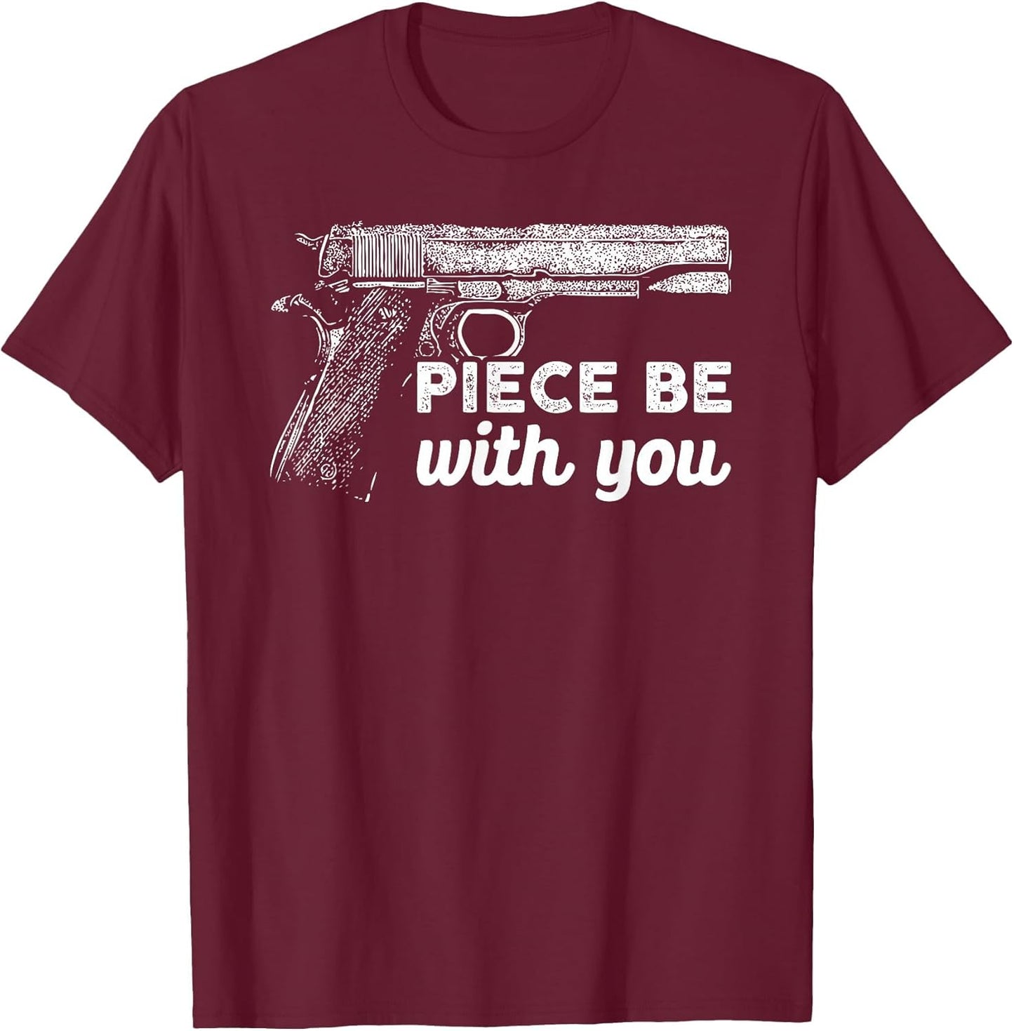 Piece Be with You 2nd Amendment Gun Lover Cool Man