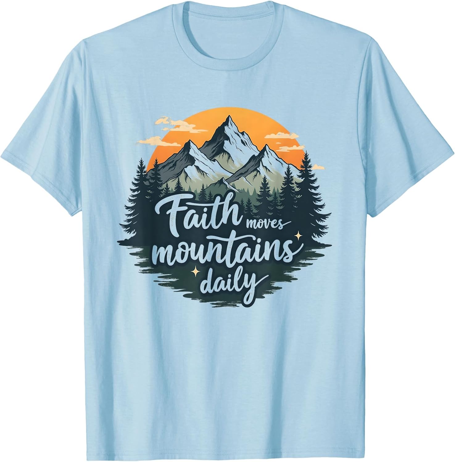 Faith Moves Mountains Daily Christian Design